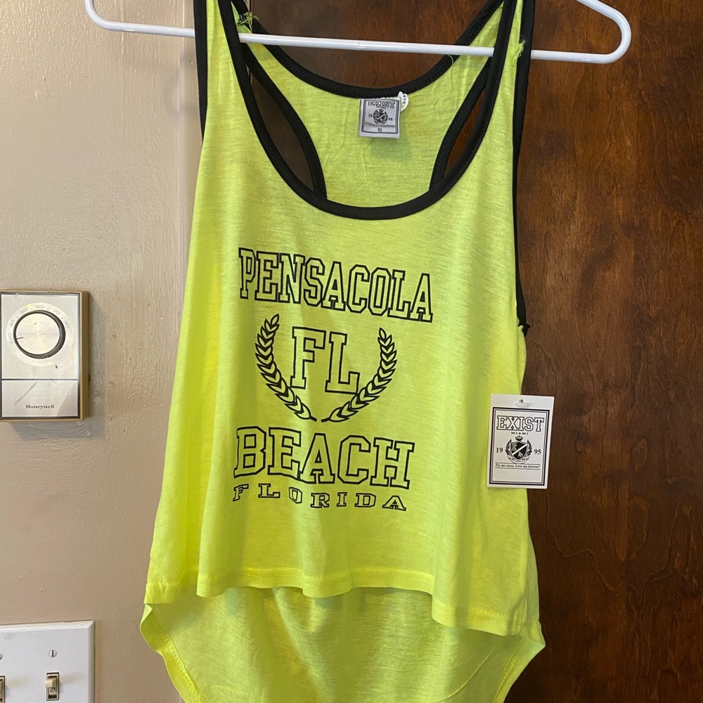brand new pensacola florida crop top tank top